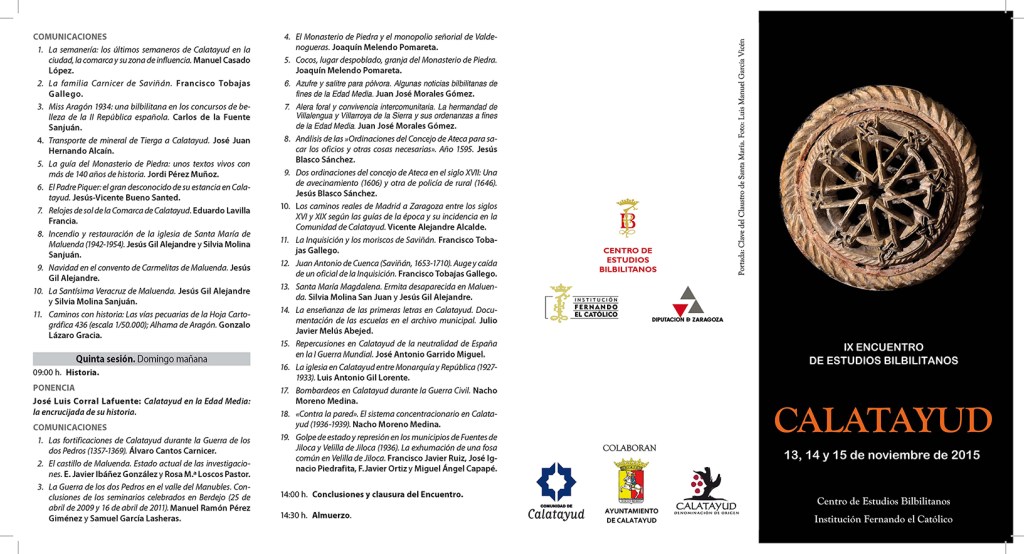 IX ENCUENTRO DE ESTUDIOS BILBILITANOS_Página_2